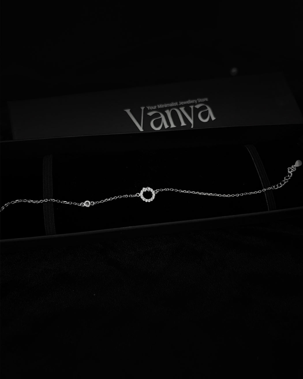 Nevermore Circle Bracelet