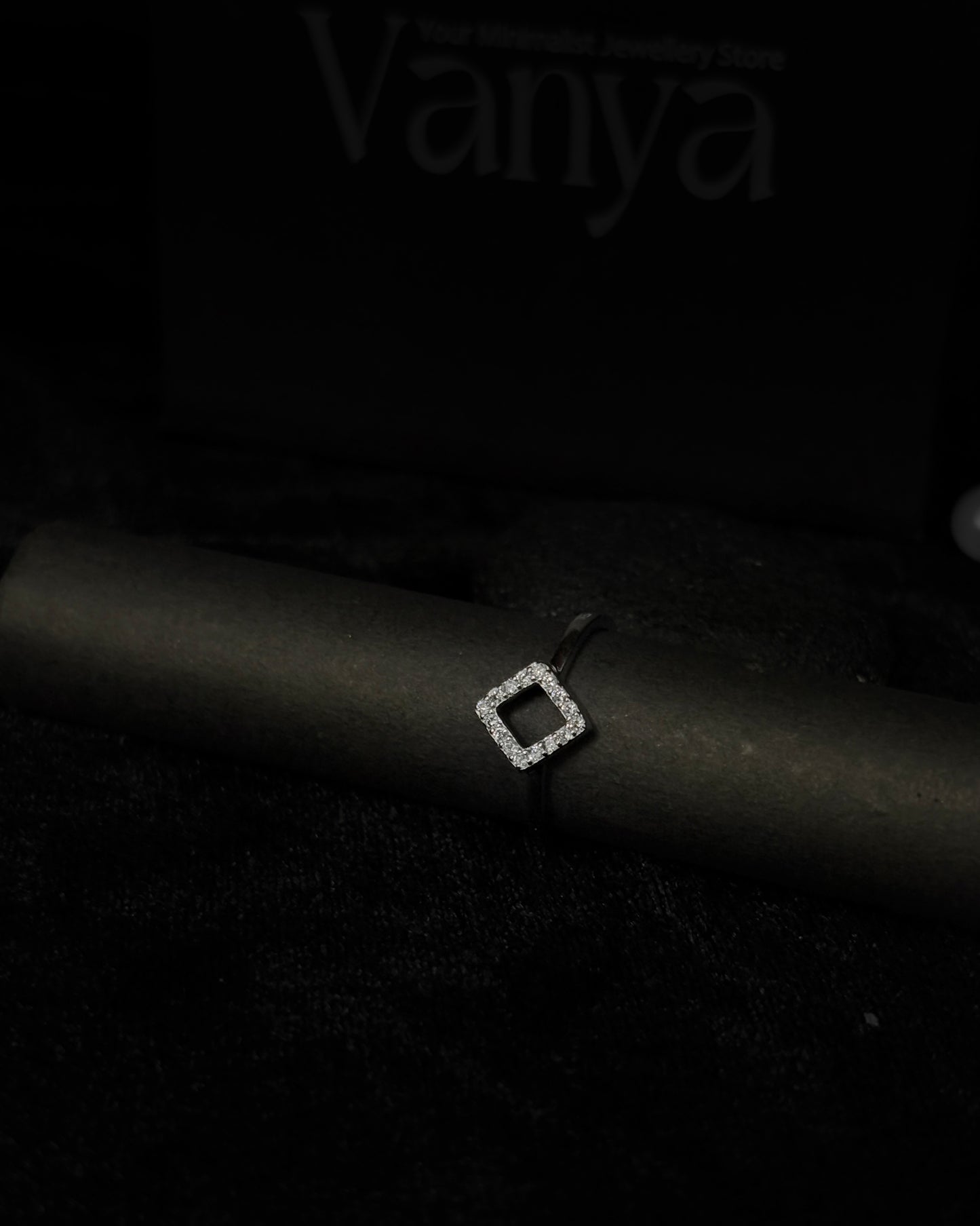 Halo Square Ring
