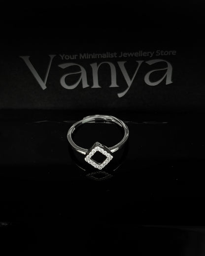 Halo Square Ring