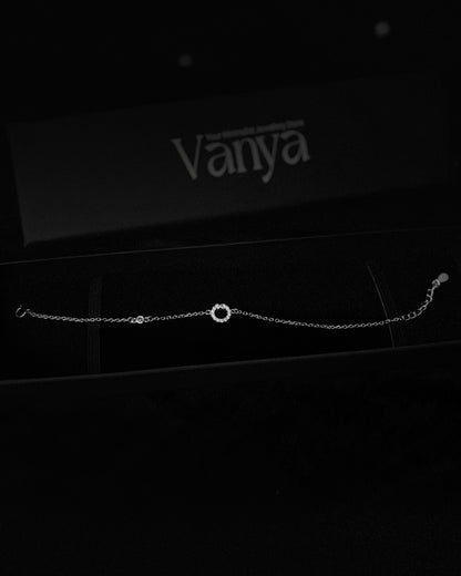 Nevermore Circle Bracelet
