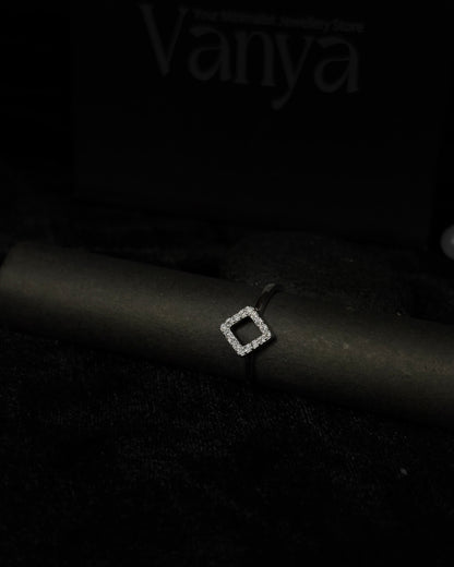 Halo Square Ring