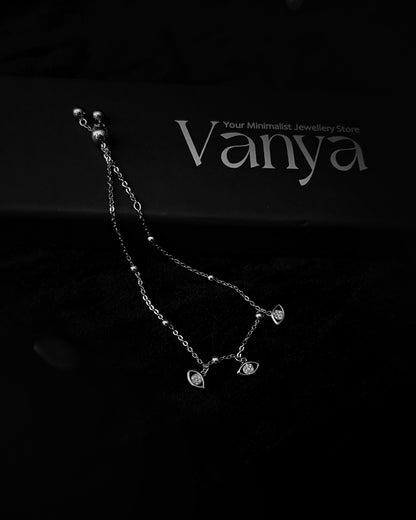 Celestial Eyes Charm Bracelet