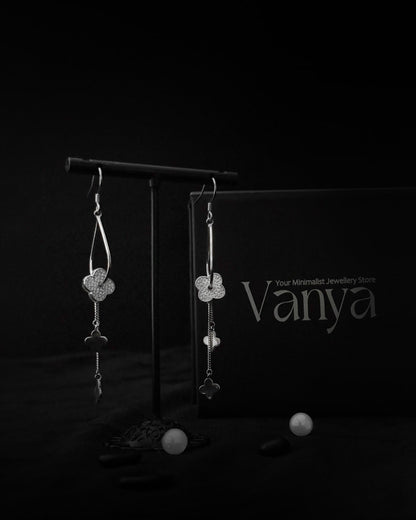 Clover Drop Elegance Earrings