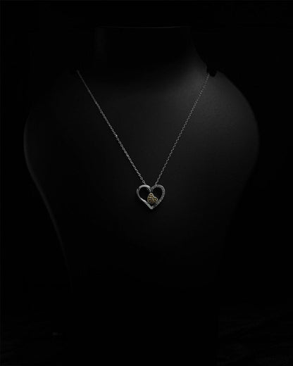 Golden Core Heart Pendant